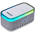 10W Bluetooth Speaker Wireless Charger & Clock 02