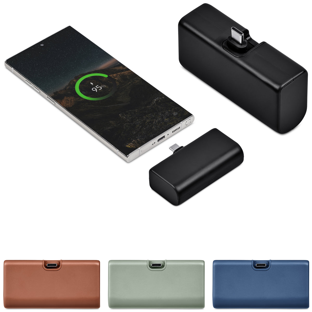 Plug-In Power Bank- 2,200mAh