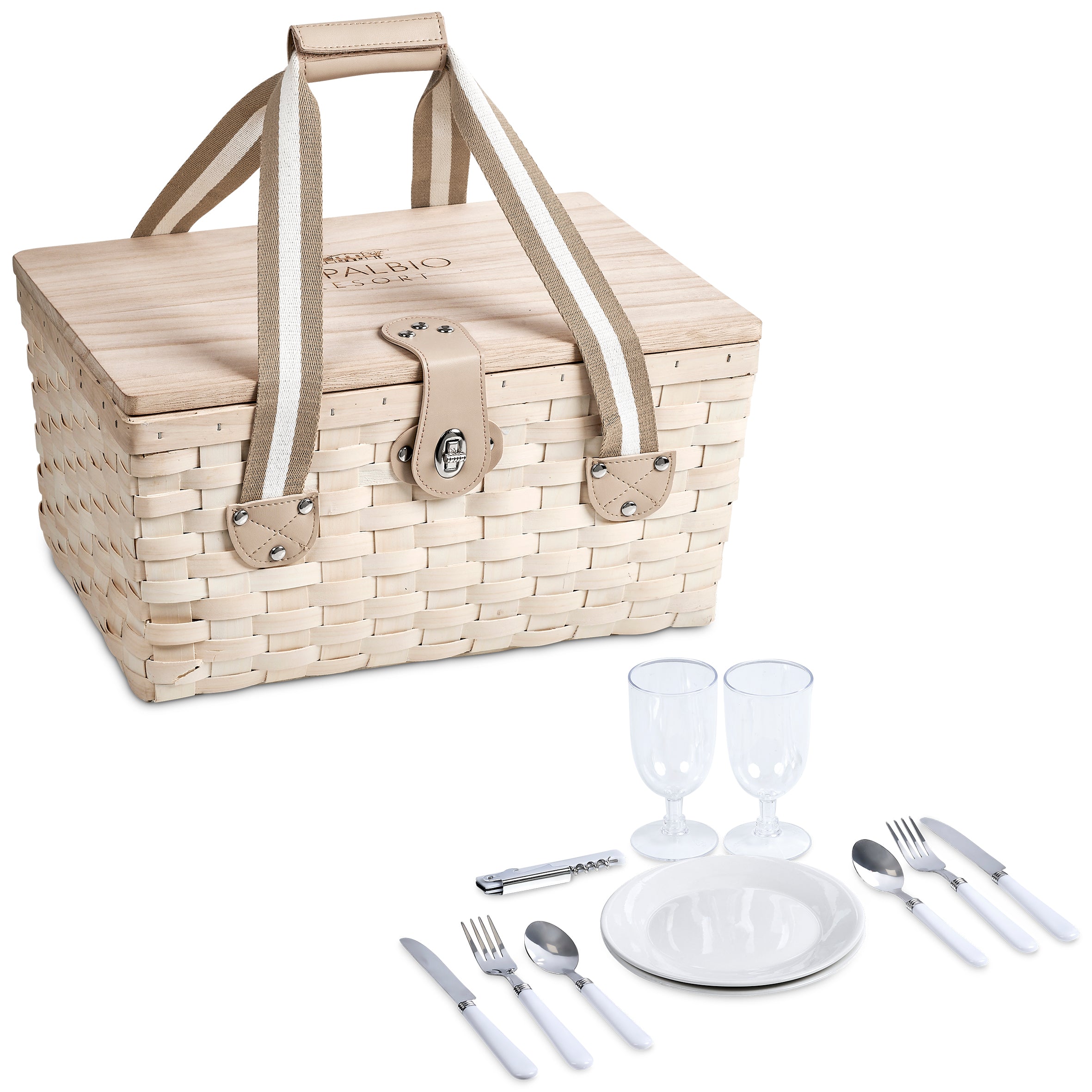 2-Person Picnic Basket
