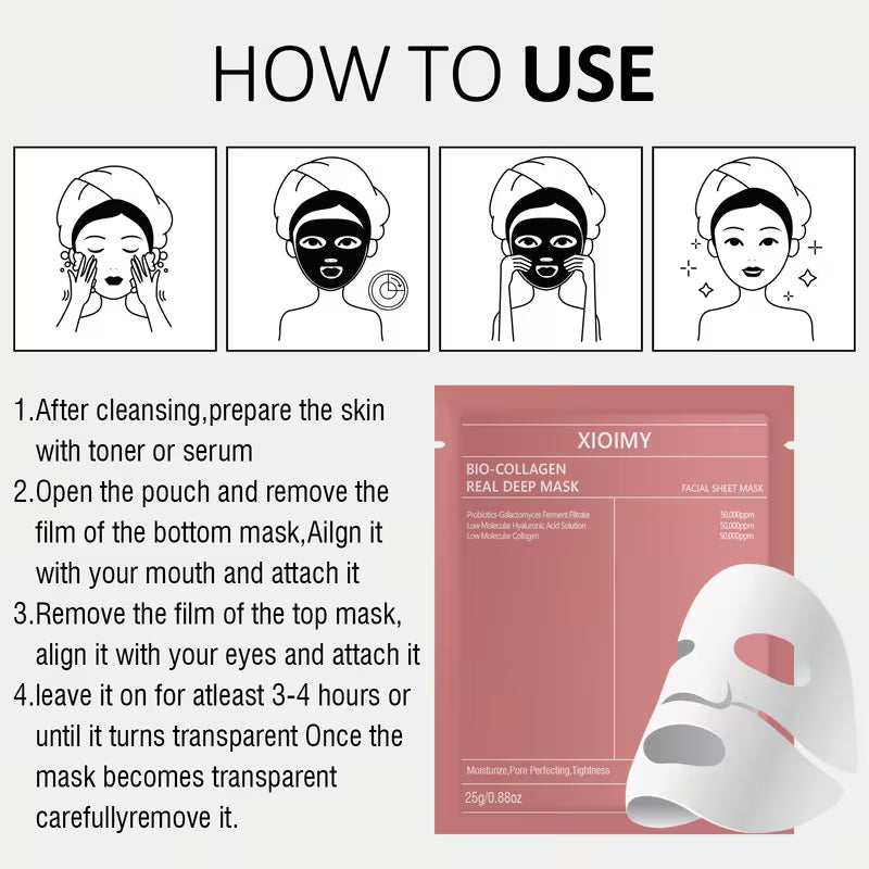 Collagen Gel Facial Masks